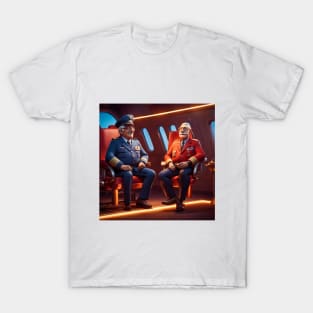 Pensioners as commercial aircrew T-Shirt